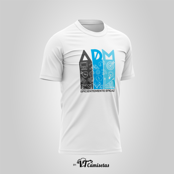 Camisa Universitária Administração ADM mod. 324