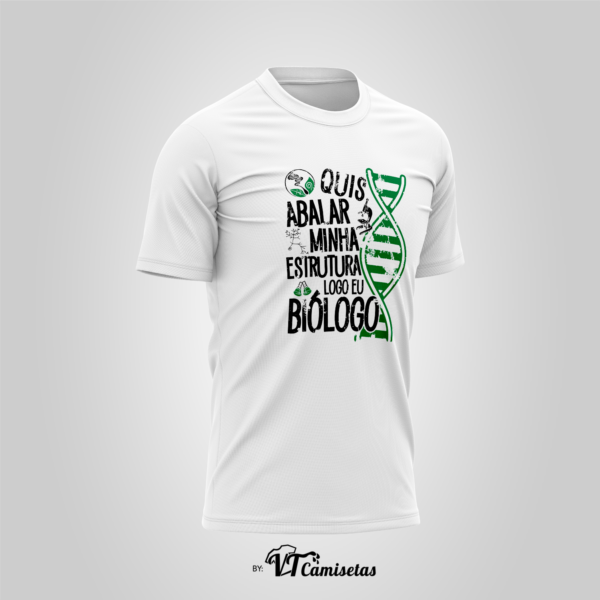 Camisa Universitária Ciências Biológicas BIOLOGIA 308