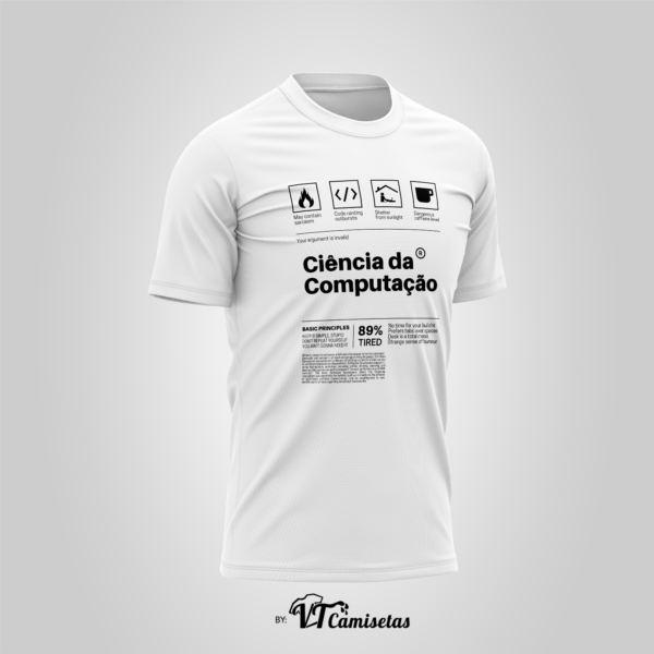 Camisa Universitária Ciência da Computação 302