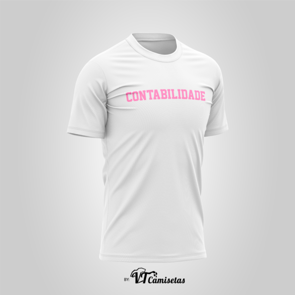 Camisa Universitária Ciências Contábeis Contabilidade 108