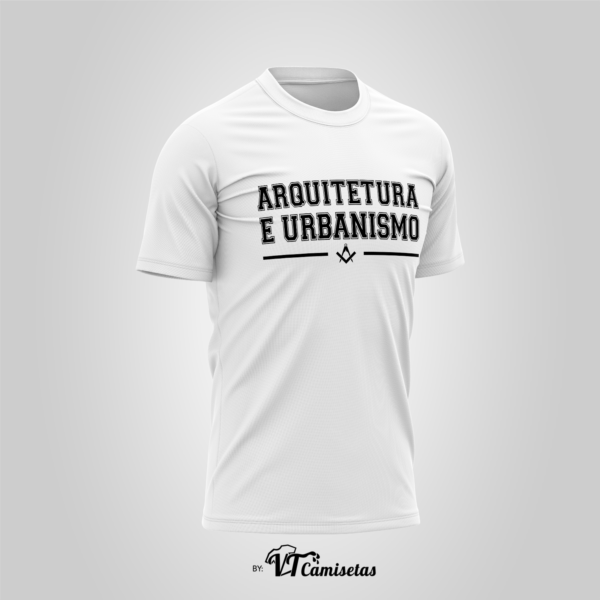 Camisa Universitária Arquitetura e Urbanismo ARQ e URB 102