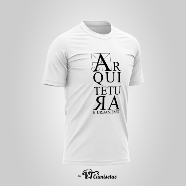 Camisa Universitária Arquitetura e Urbanismo ARQ e URB 302