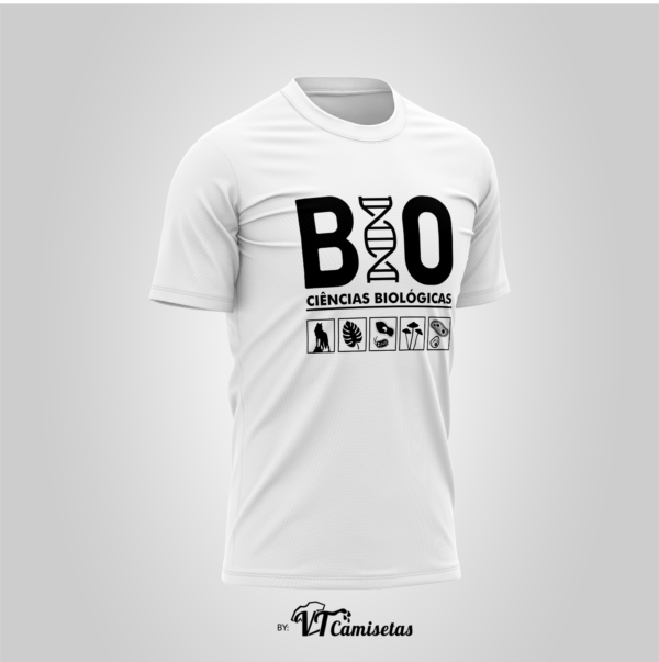 Camisa Universitária Ciências Biológicas BIOLOGIA 2