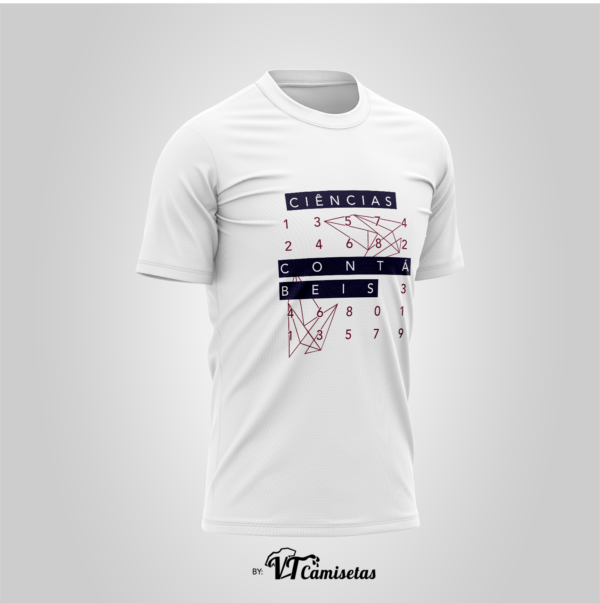 Camisa Universitária Ciências Contábeis Contabilidade 302