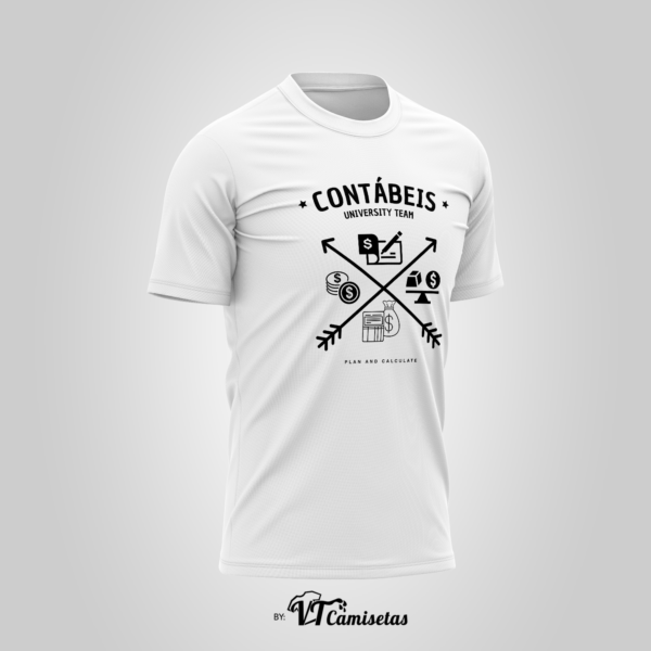 Camisa Universitária Ciências Contábeis Contabilidade 305