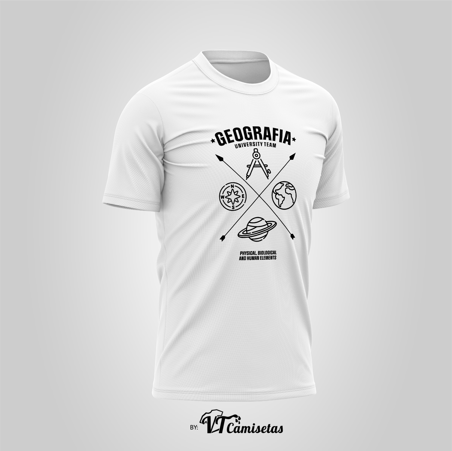 Camisa Universitária Geografia 307