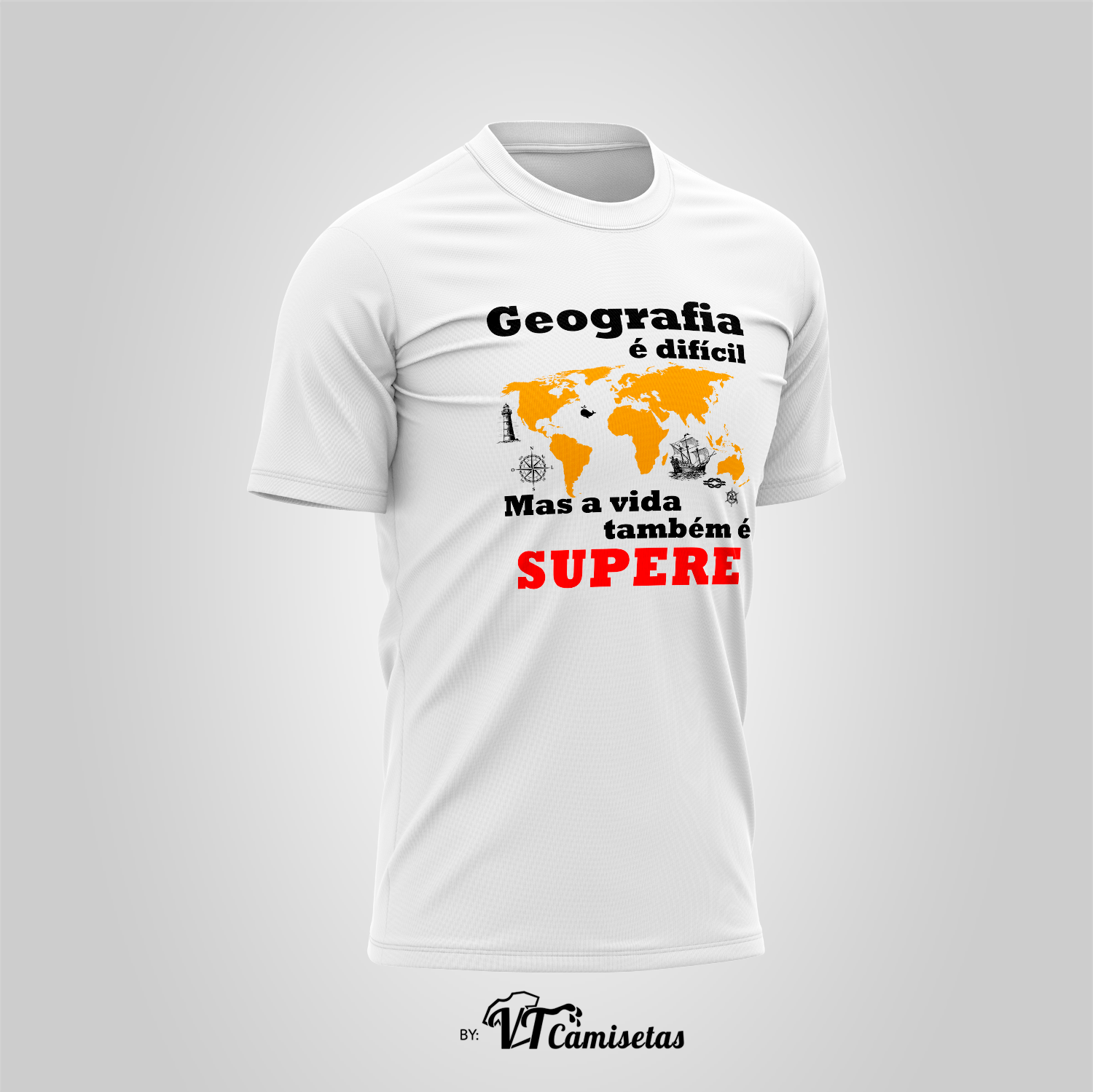 Camisa Universitária Geografia 313