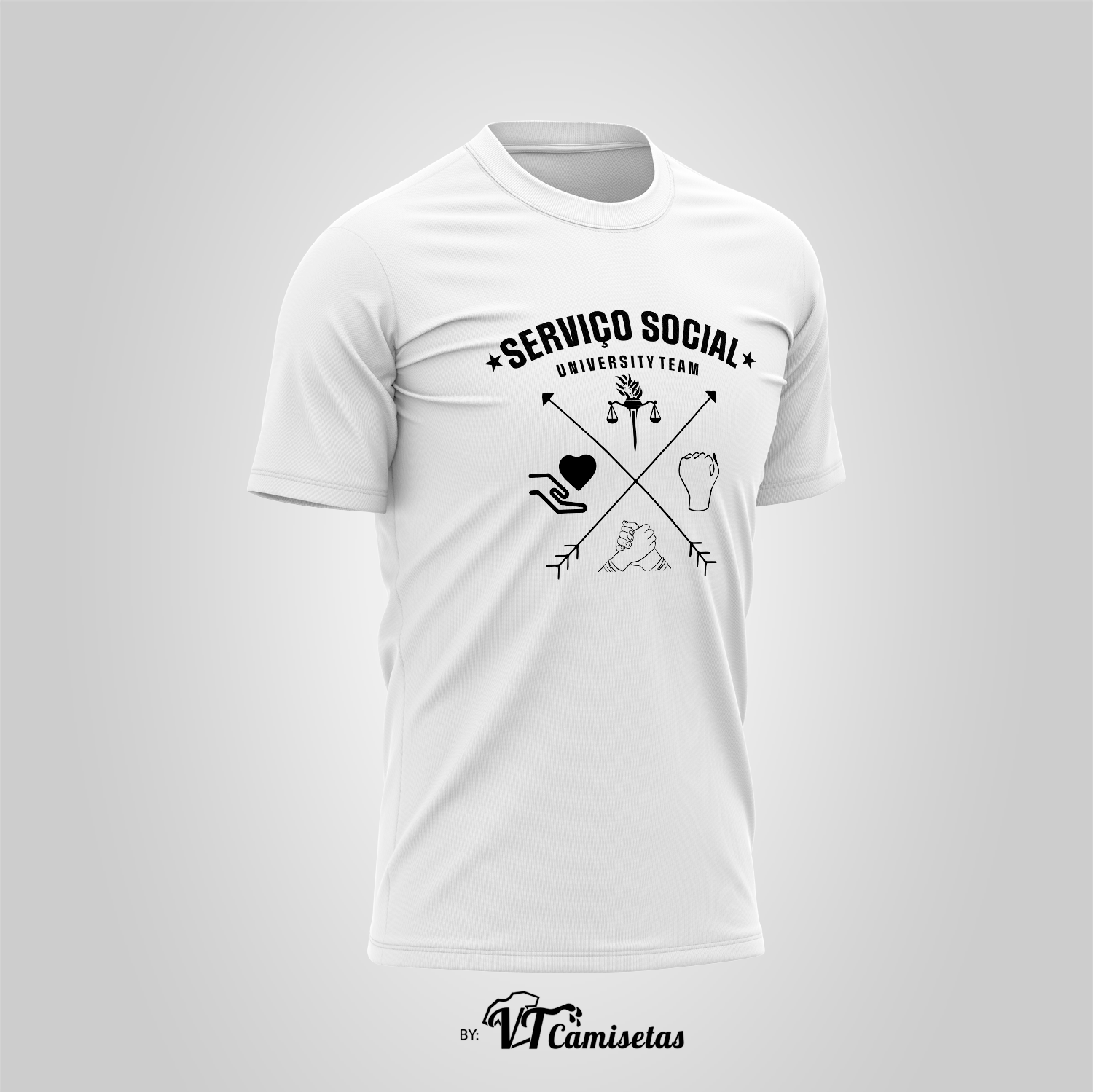 Camisa Universitária Serviço Social 304