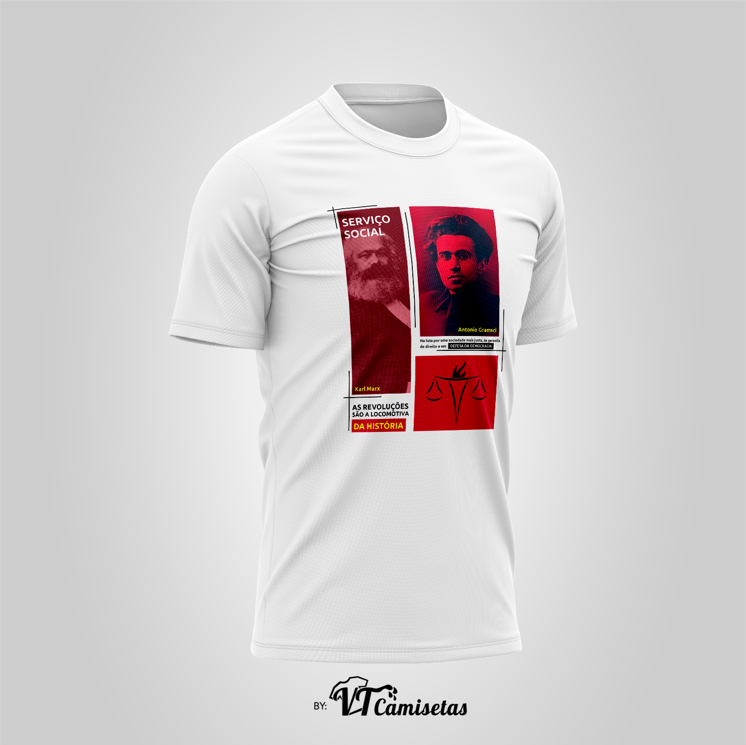 Camisa Universitária Serviço Social 308