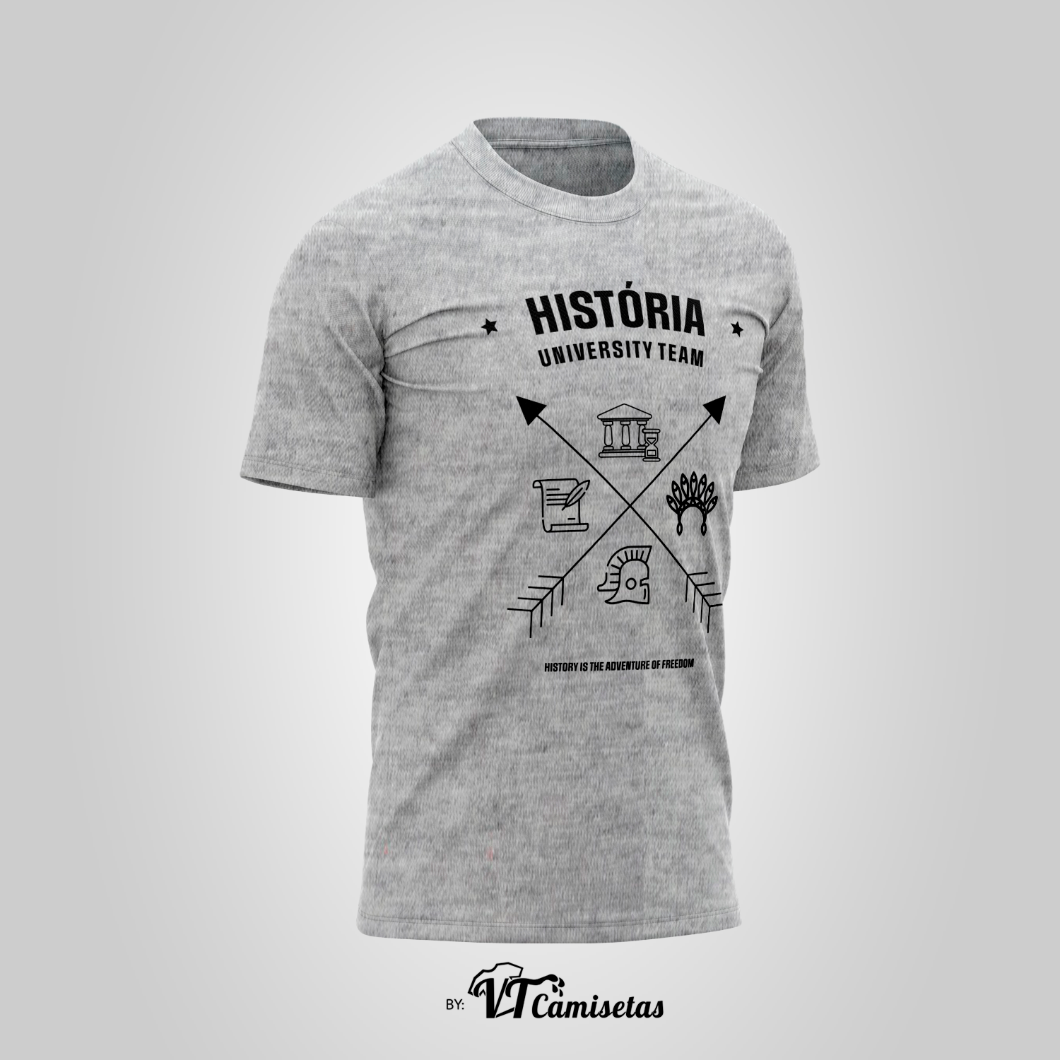 Camisa Universitária História 3