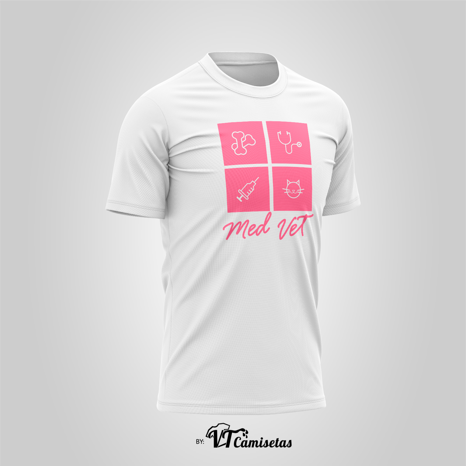 Camisa Universitária Medicina Veterinária 302