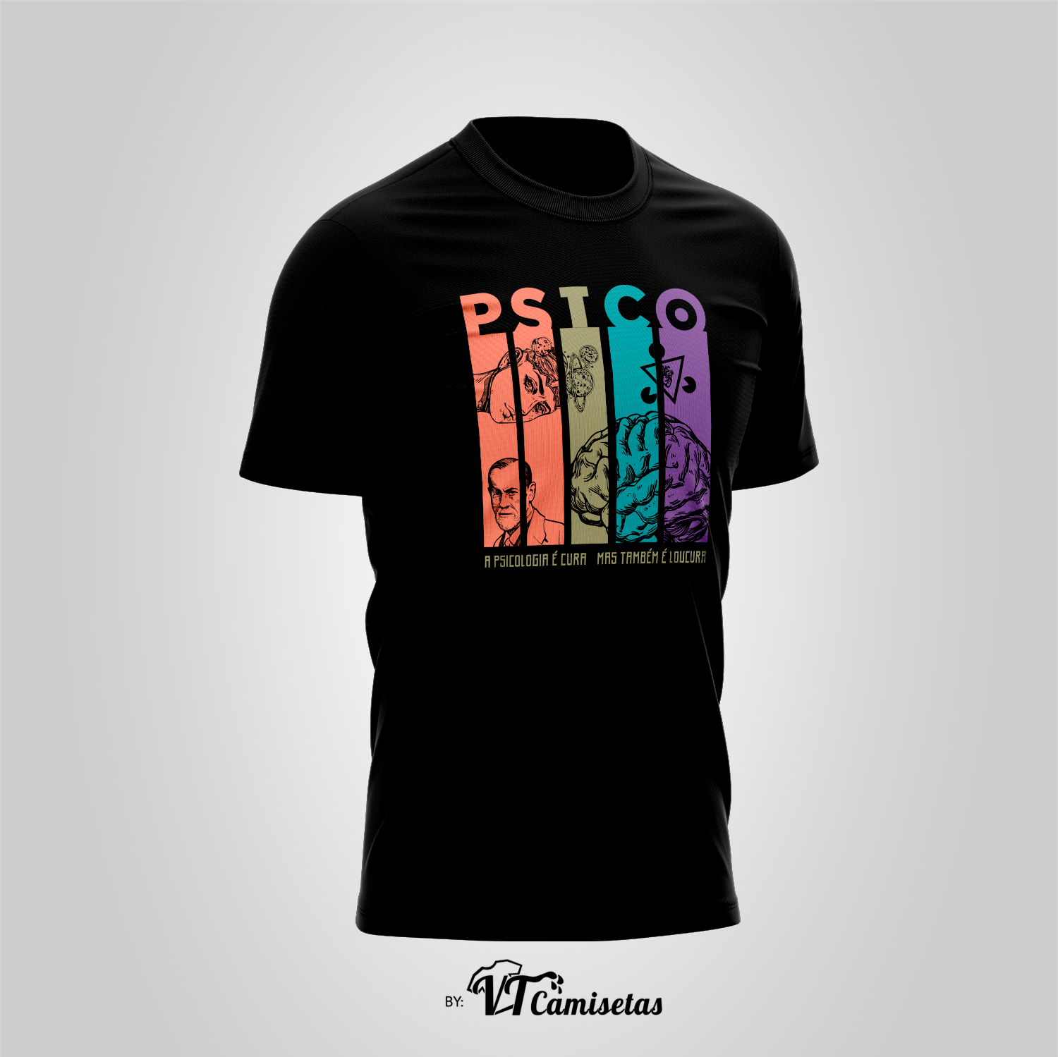 Camisa Universitária Psicologia 306