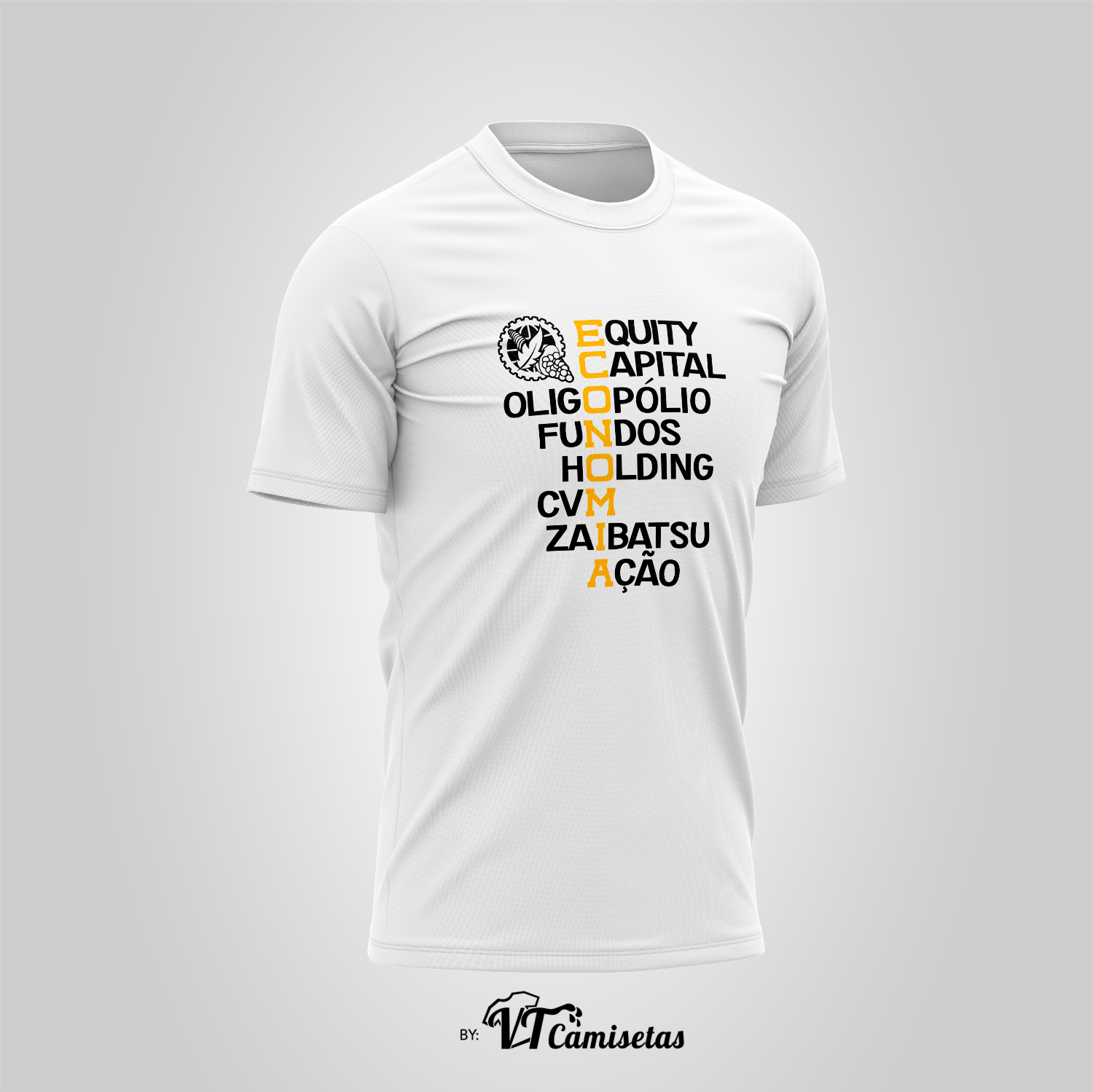 Camisa Universitária Ciências Econômicas Economia 305