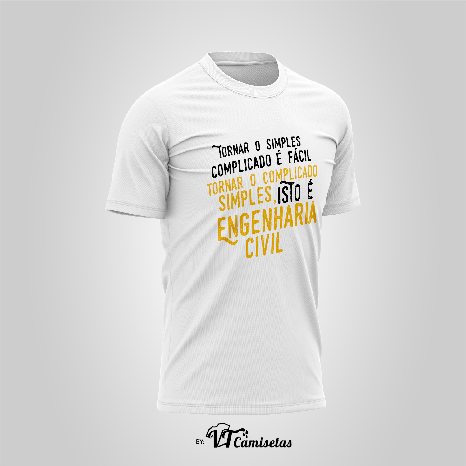 Camisa Universitária Engenharia Civil 316