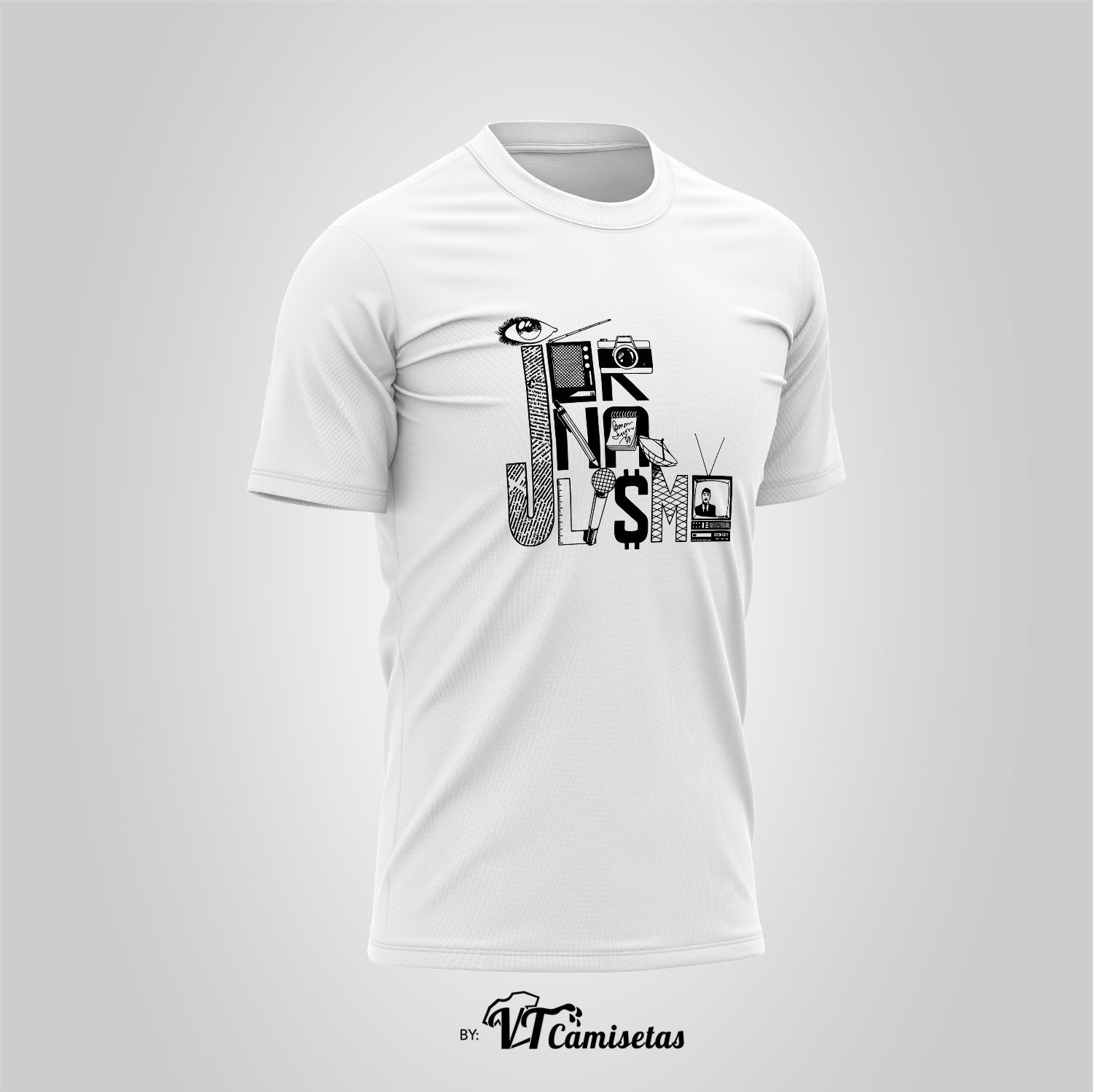 Camisa Universitária Jornalismo 306