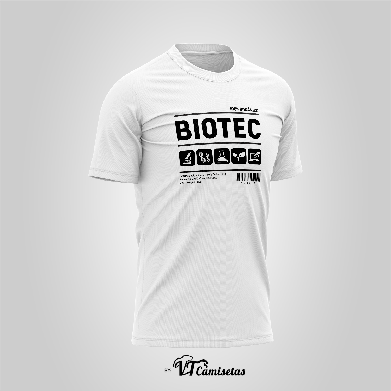 Camisa Universitária Biotecnologia 303