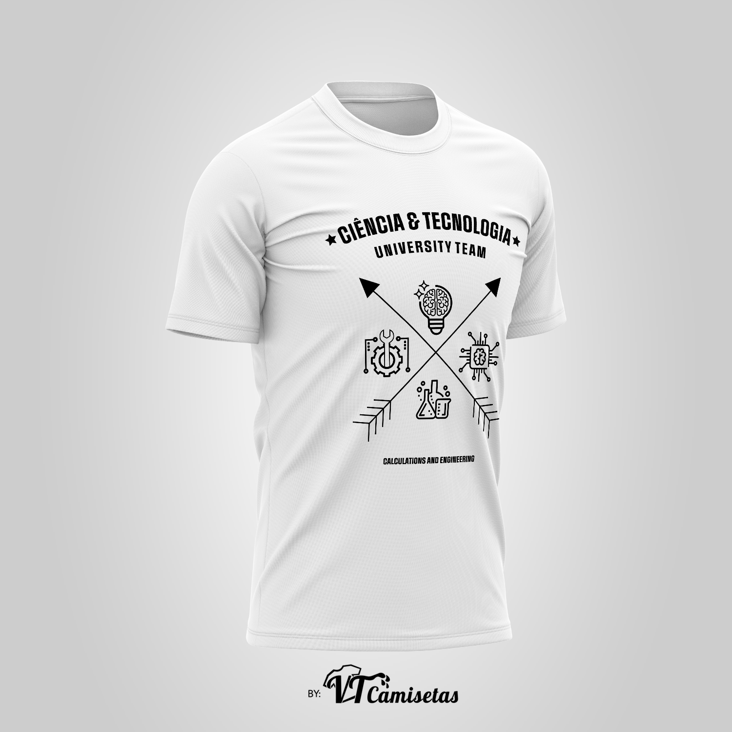 Camisa Universitária CET Ciência e Tecnologia 3
