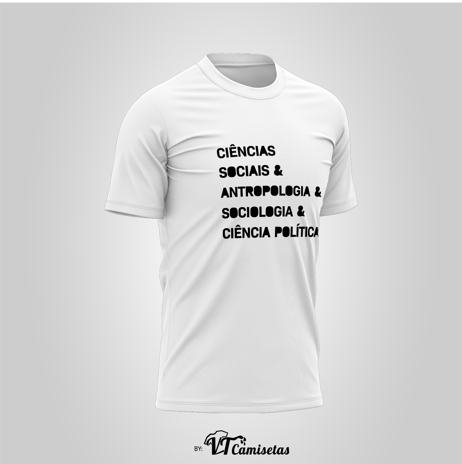 Camisa Universitária Ciências Sociais 3
