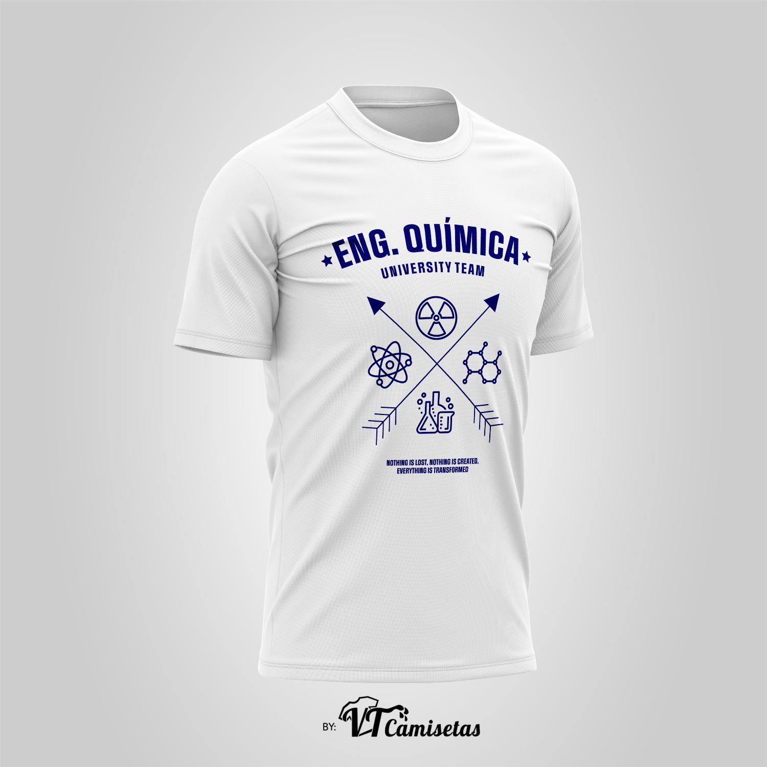 Camisa Universitária Engenharia Química 302