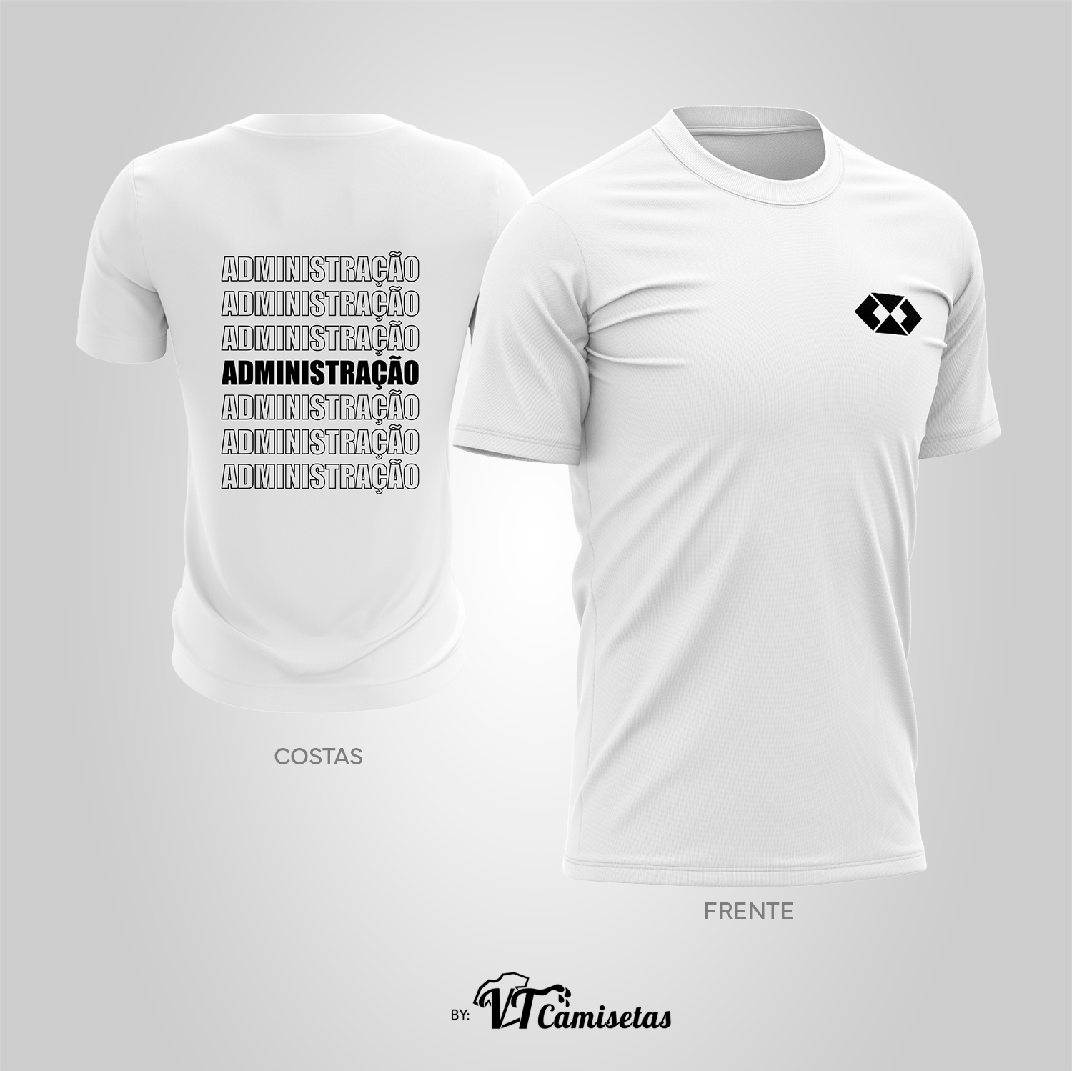 Camisa Universitária Administração ADM mod. 501