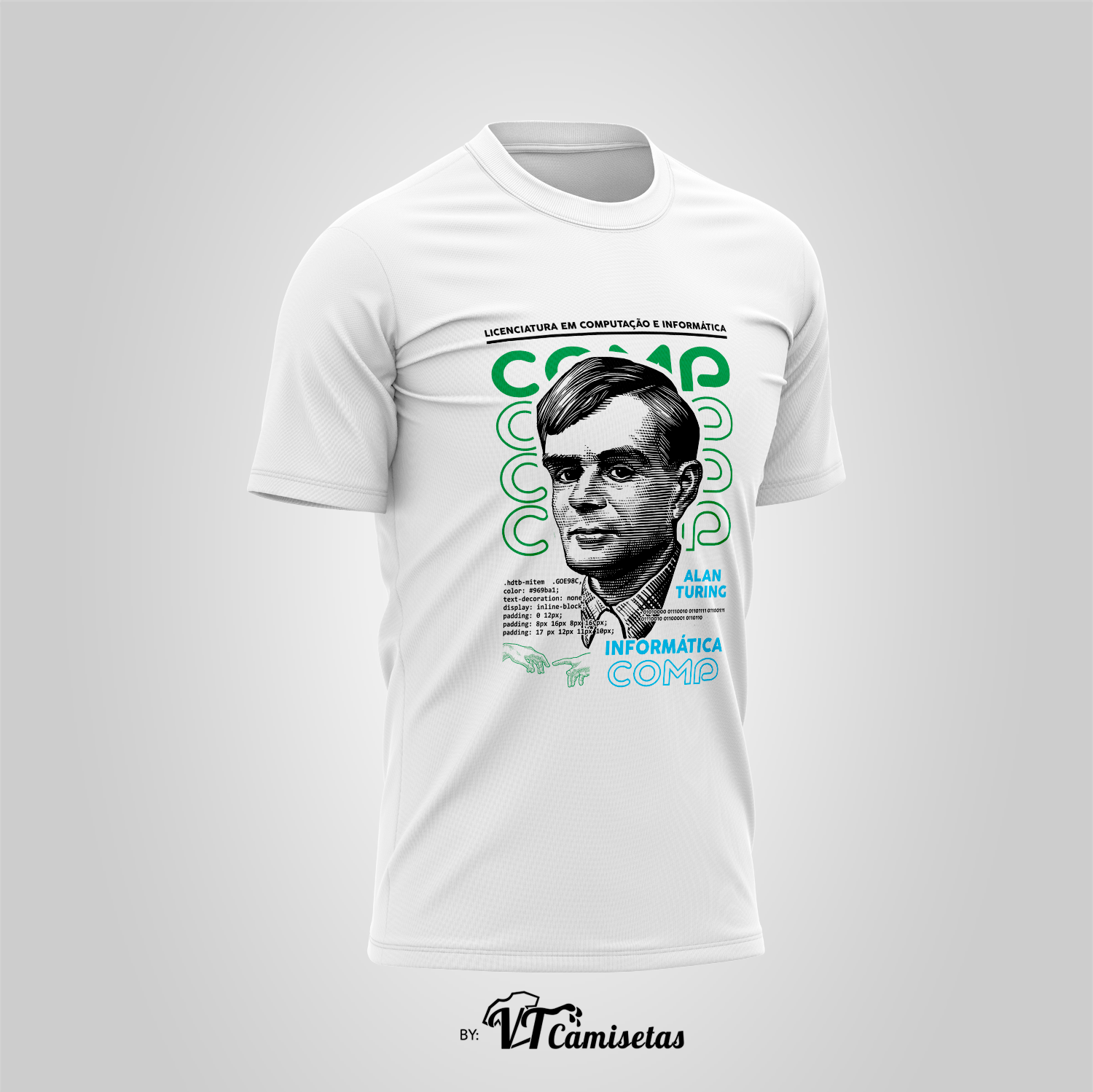 Camisa Universitária Licenciatura em Computação e Informática LCI 308