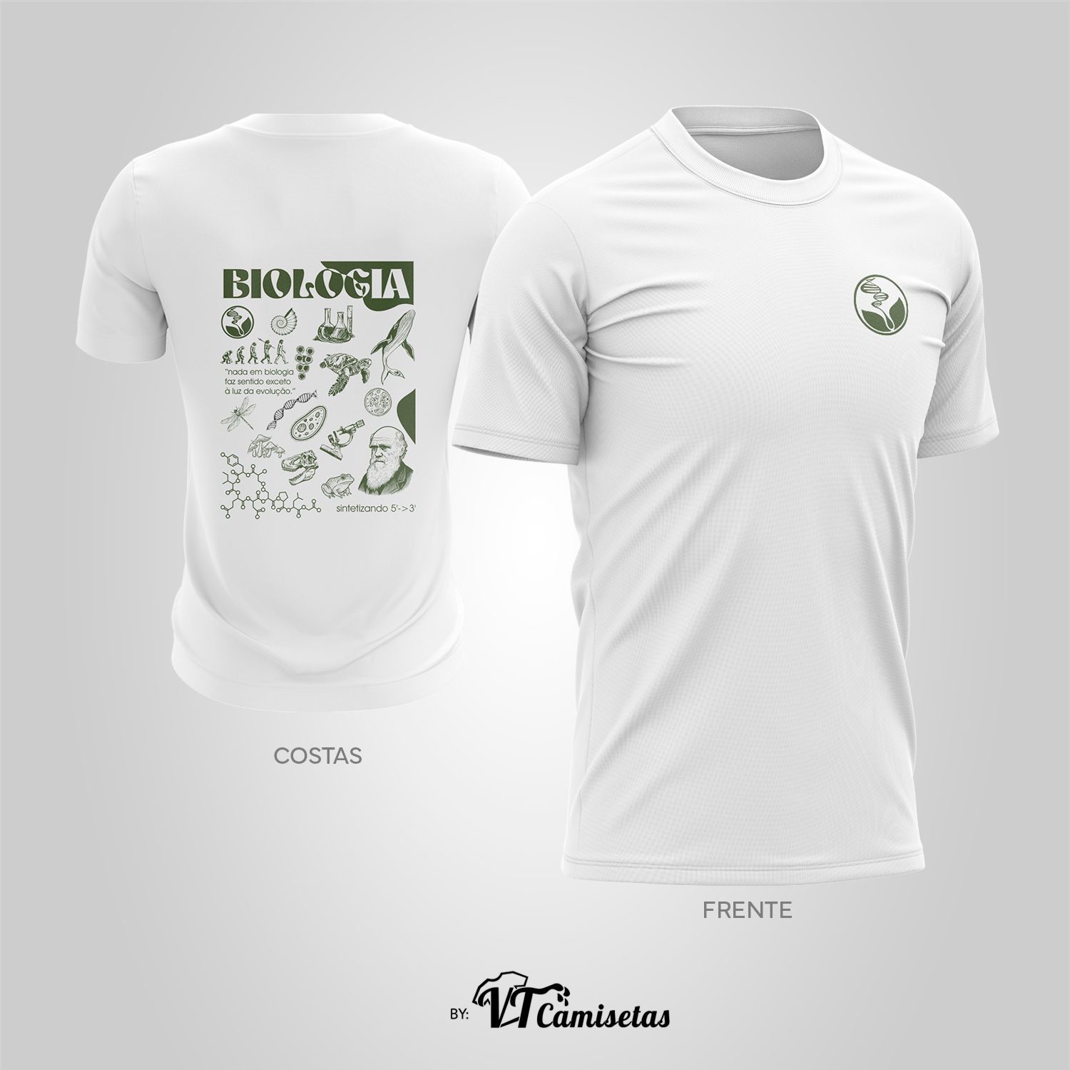 Camisa Universitária Biologia 503