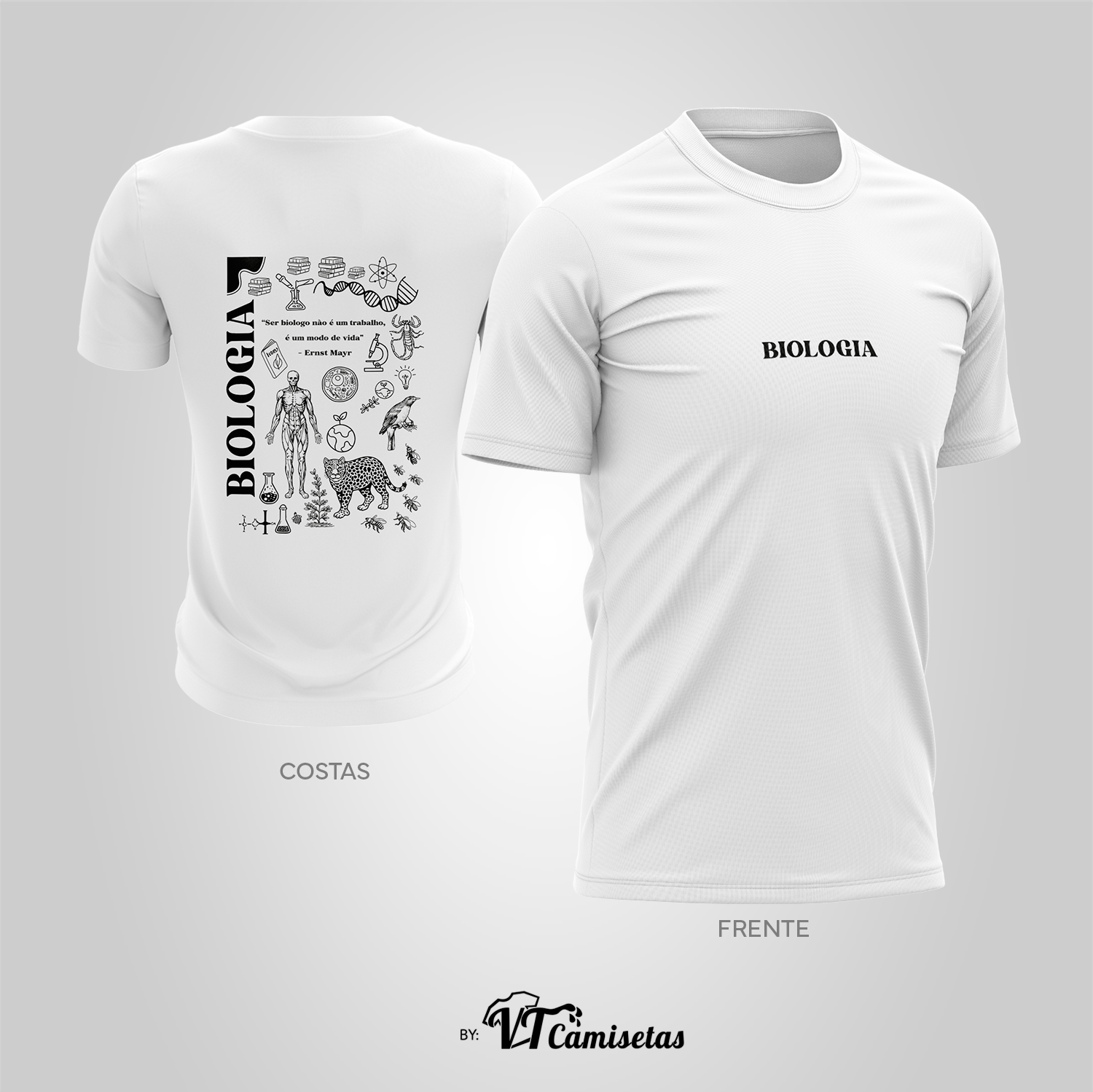 Camisa Universitária Biologia 508