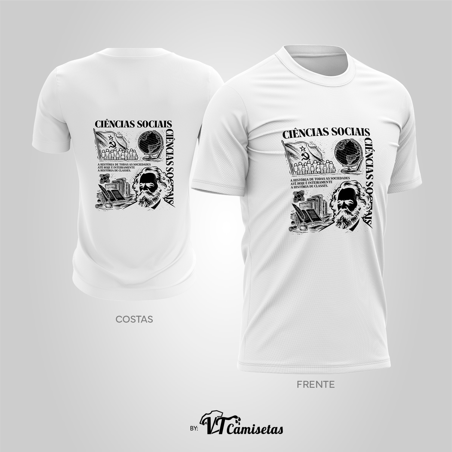 Camisa Universitária Ciências Sociais 305