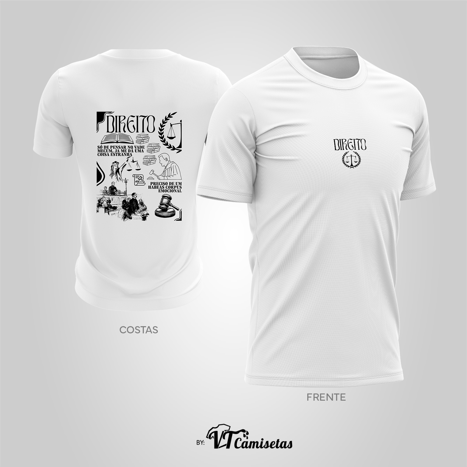 Camisa Universitária Direito 504