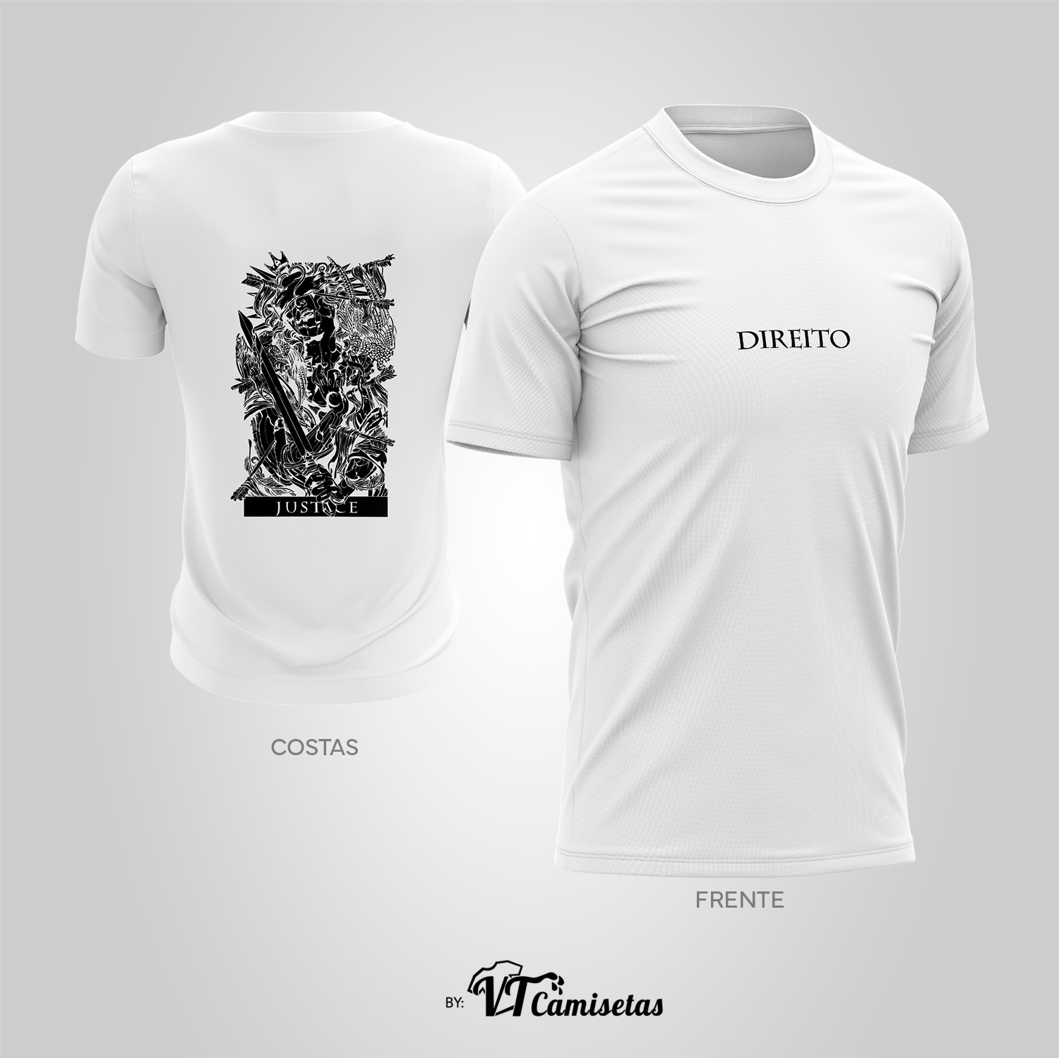 Camisa Universitária Direito 505