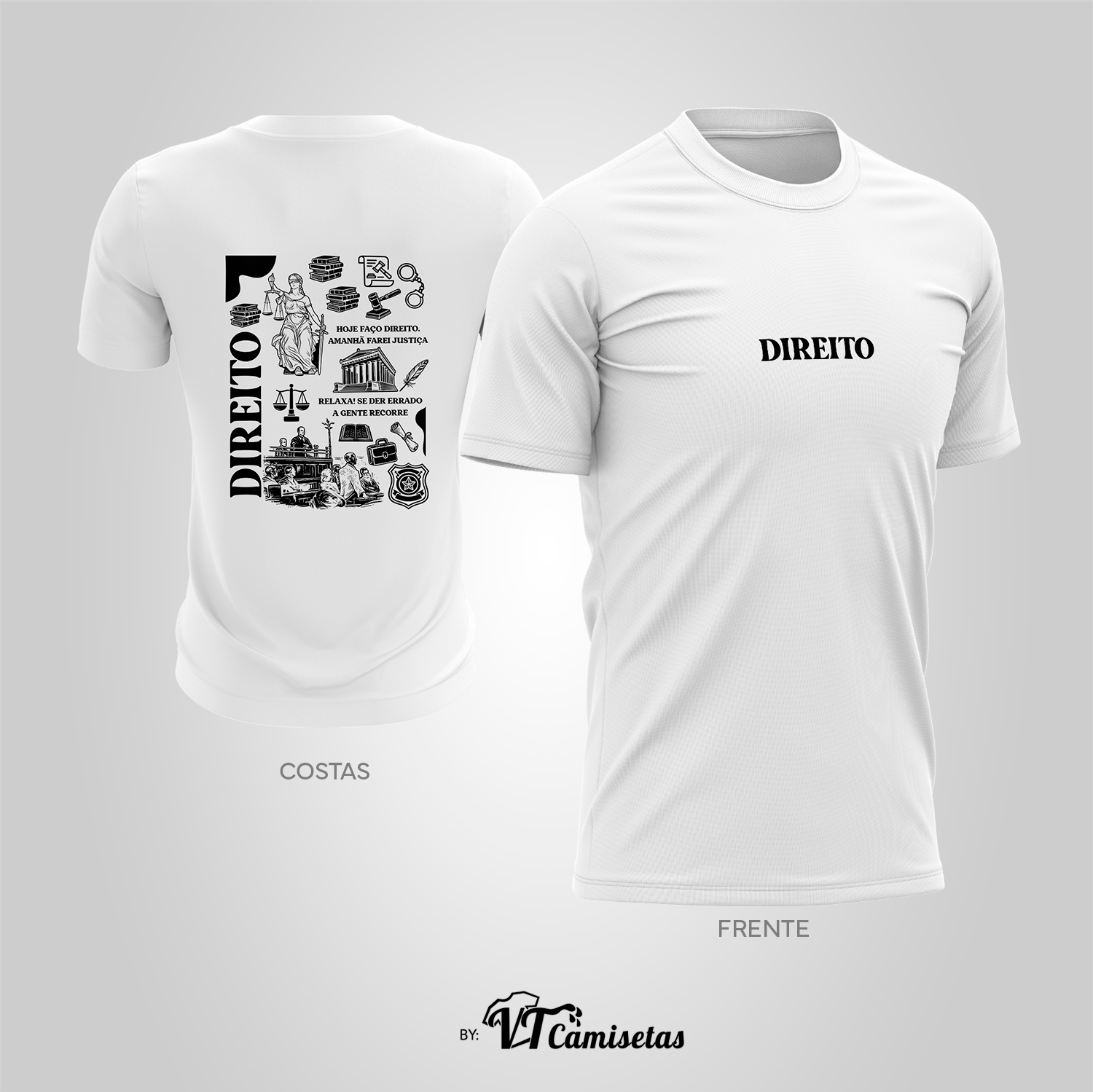 Camisa Universitária Direito 514