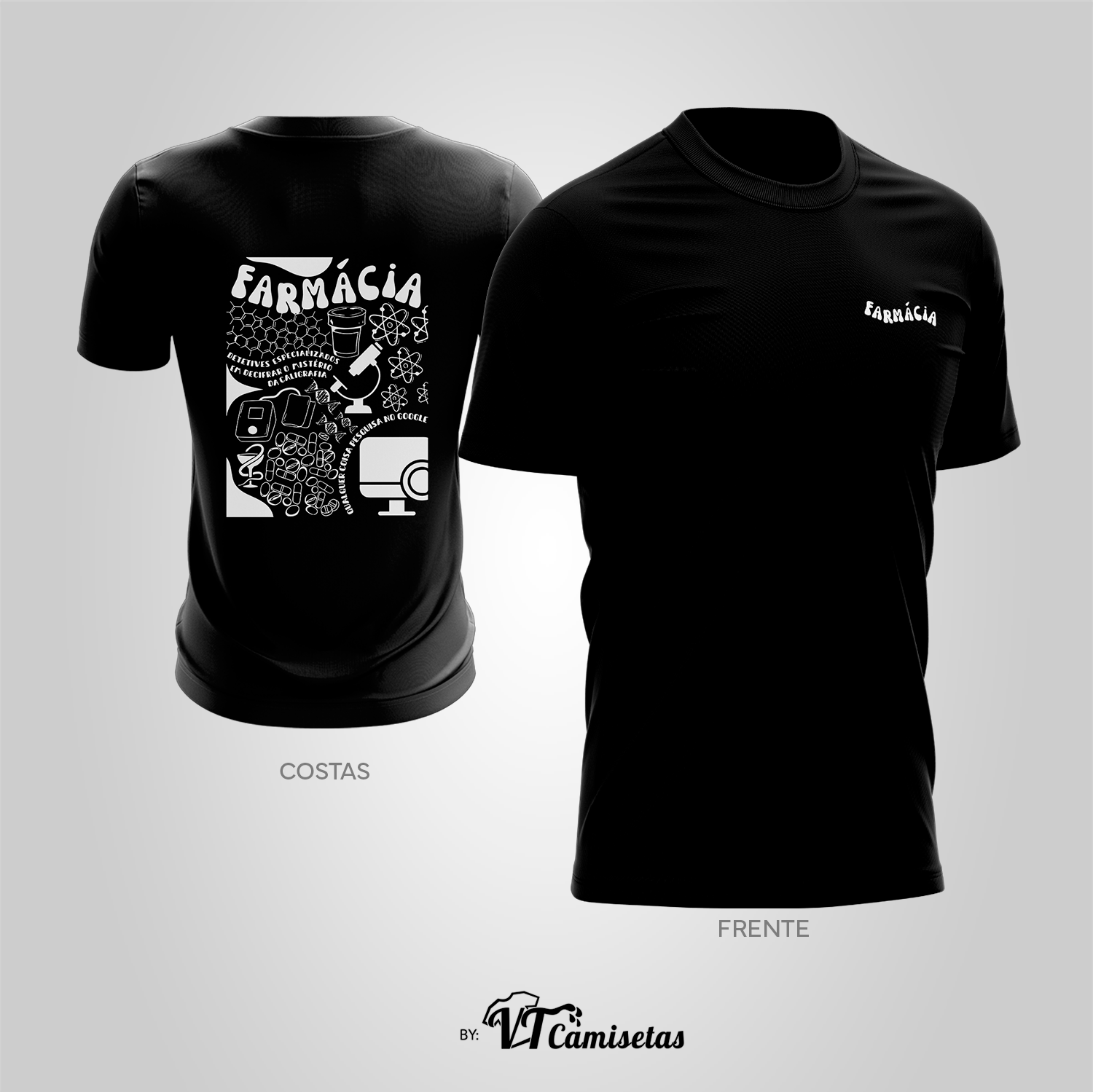 Camisa Universitária Farmácia 502