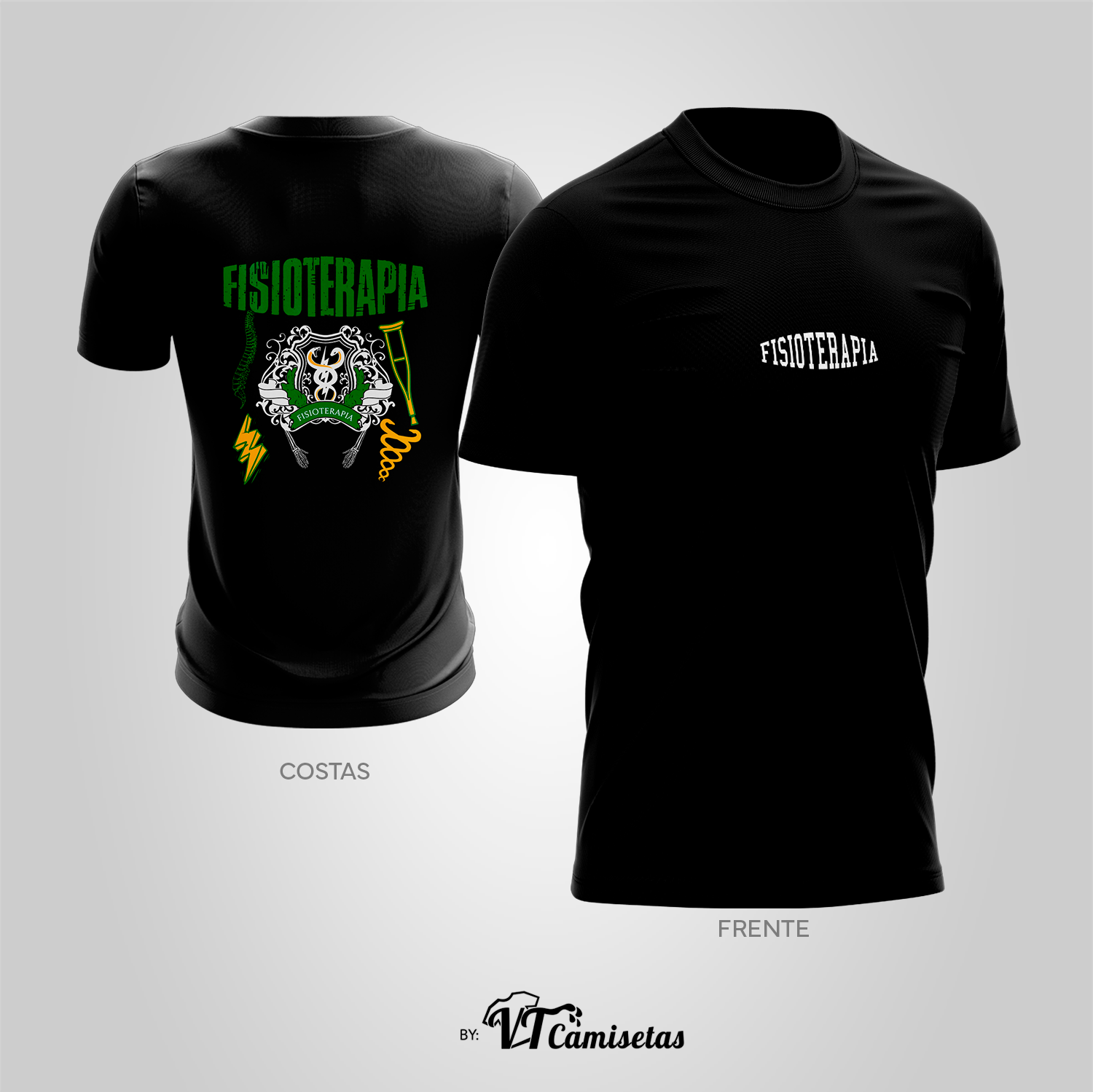 Camisa Universitária Fisioterapia 504