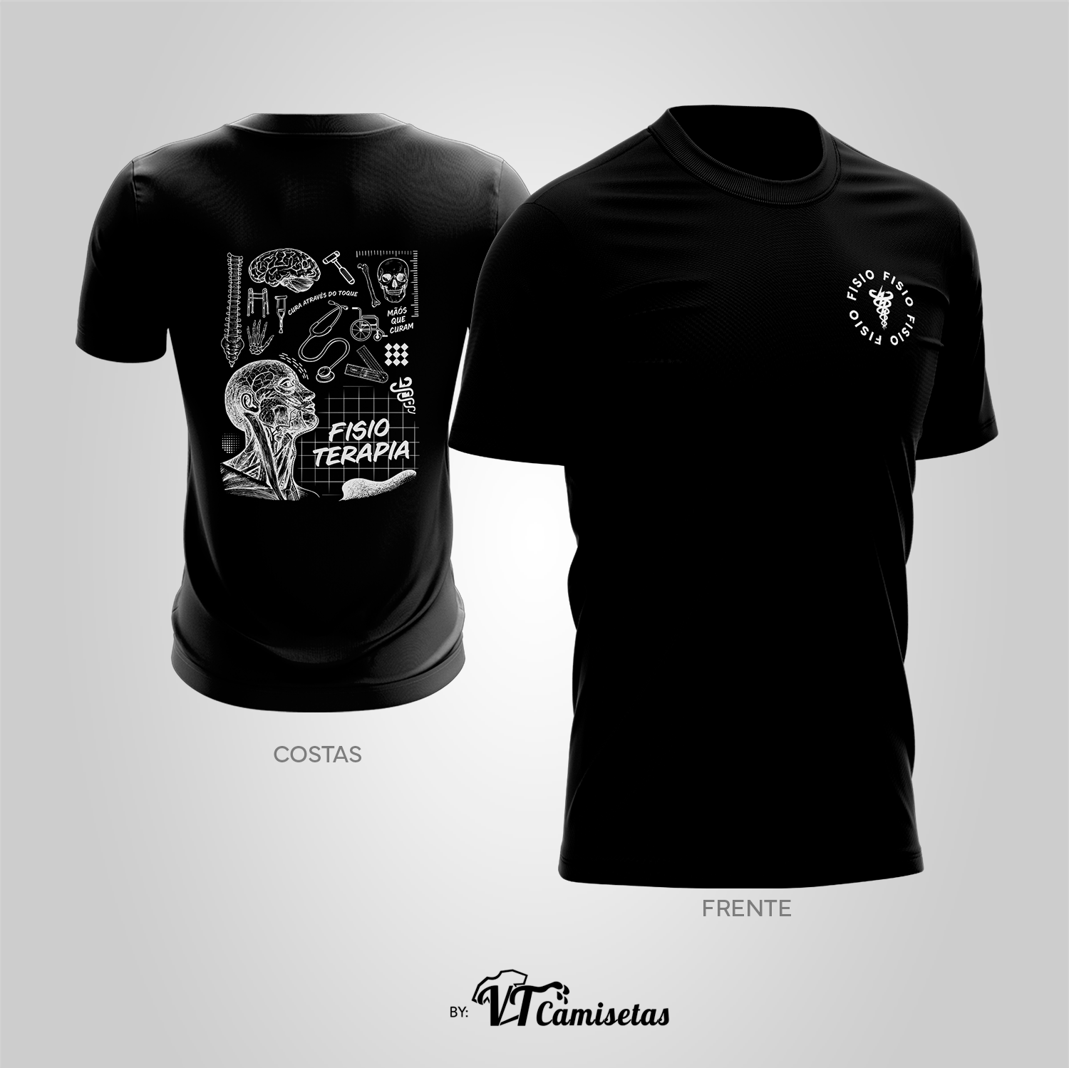 Camisa Universitária Fisioterapia 509