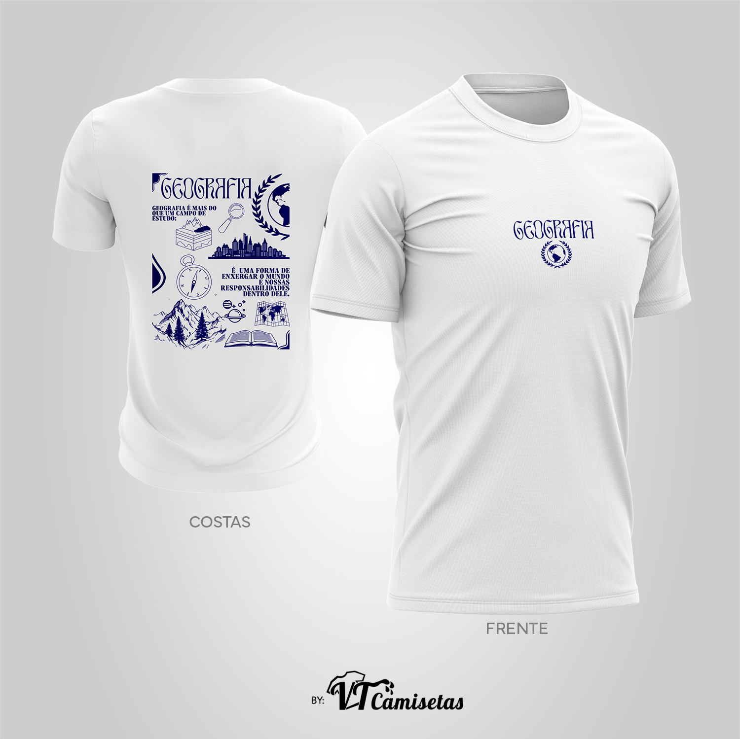 Camisa Universitária Geografia 501