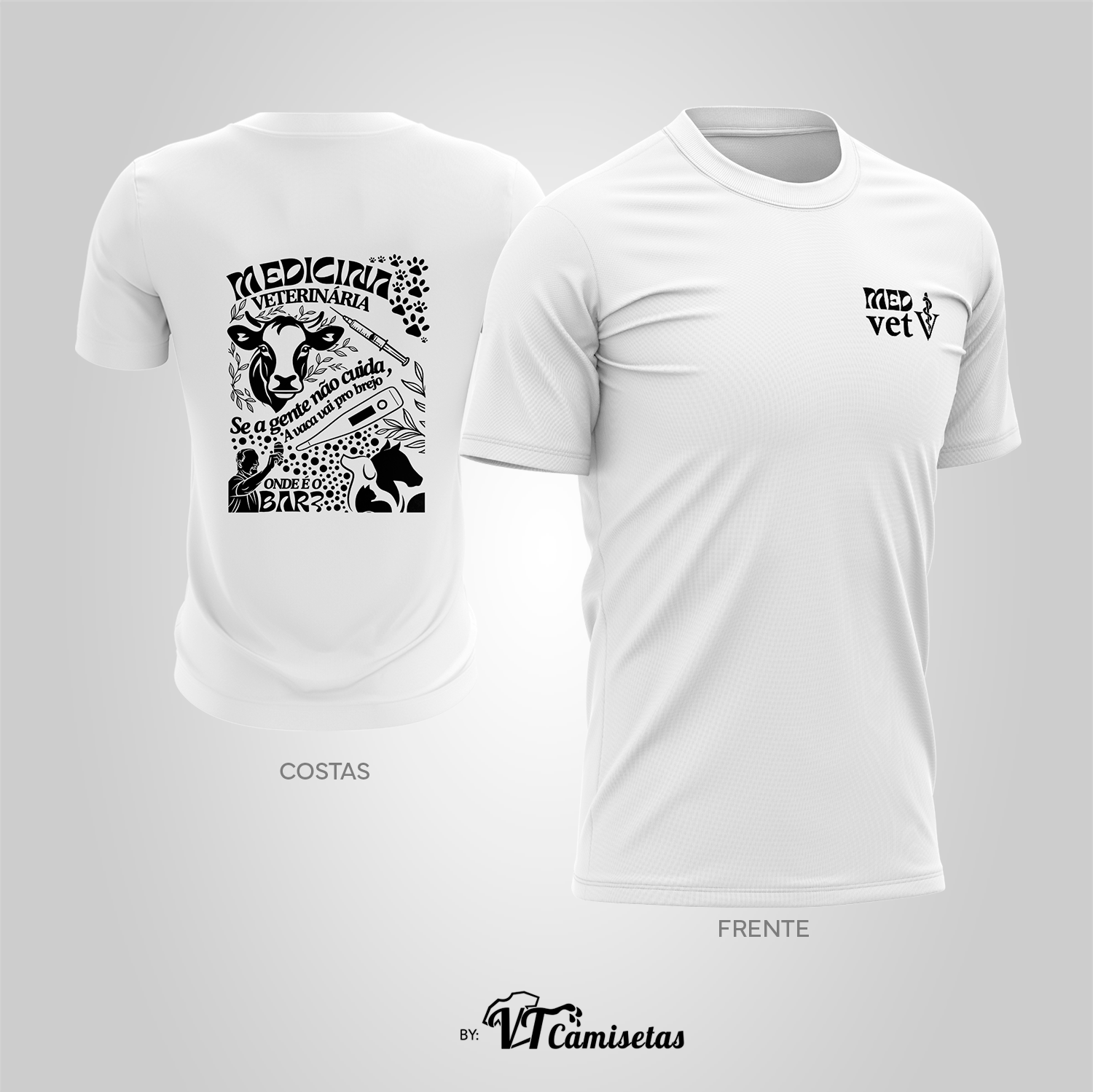 Camisa Universitária Medicina Veterinária 506