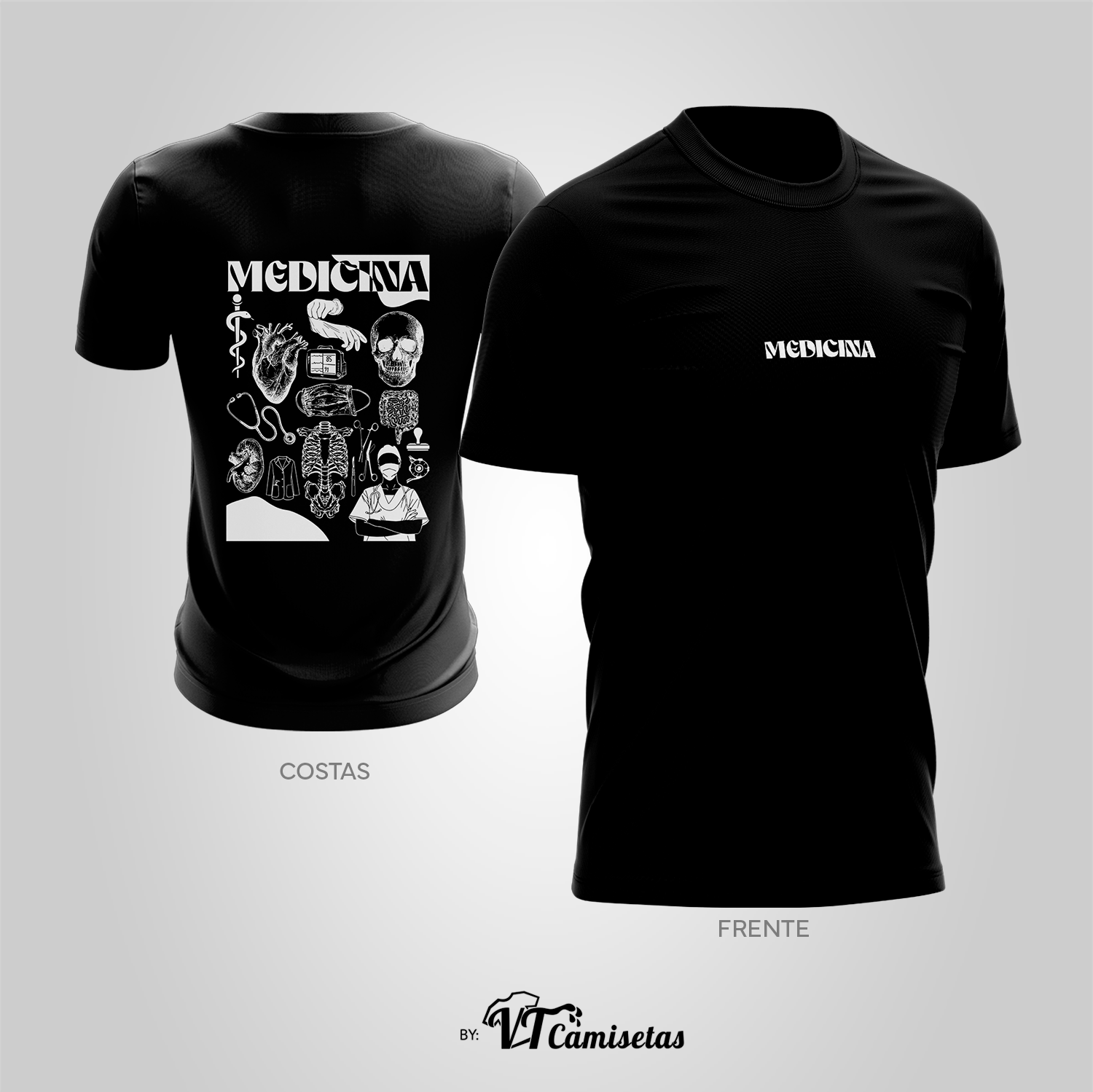 Camisa Universitária Medicina 501