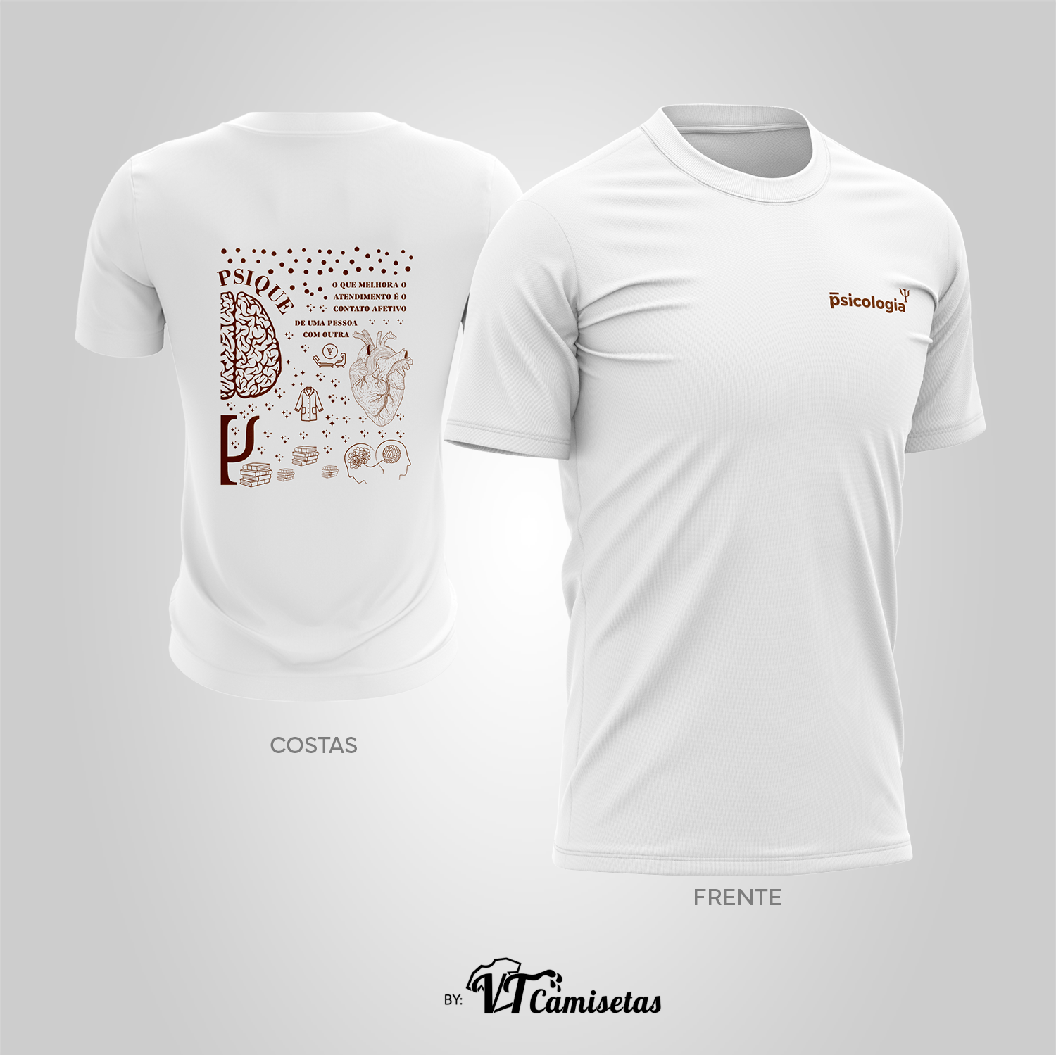 Camisa Universitária Psicologia 501