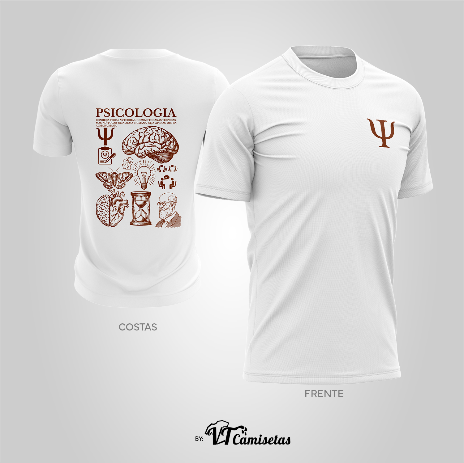 Camisa Universitária Psicologia 502
