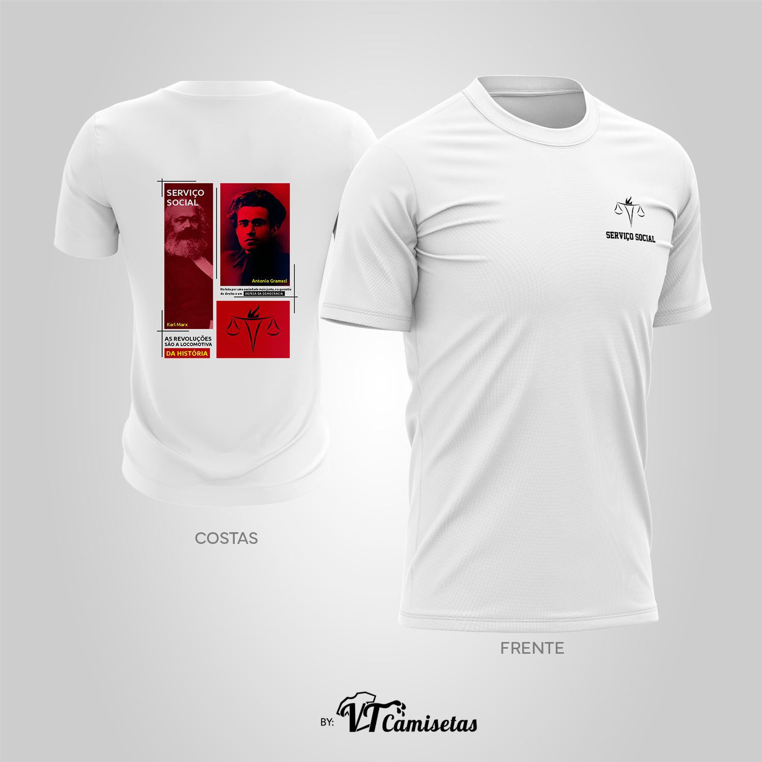 Camisa Universitária Serviço Social 502