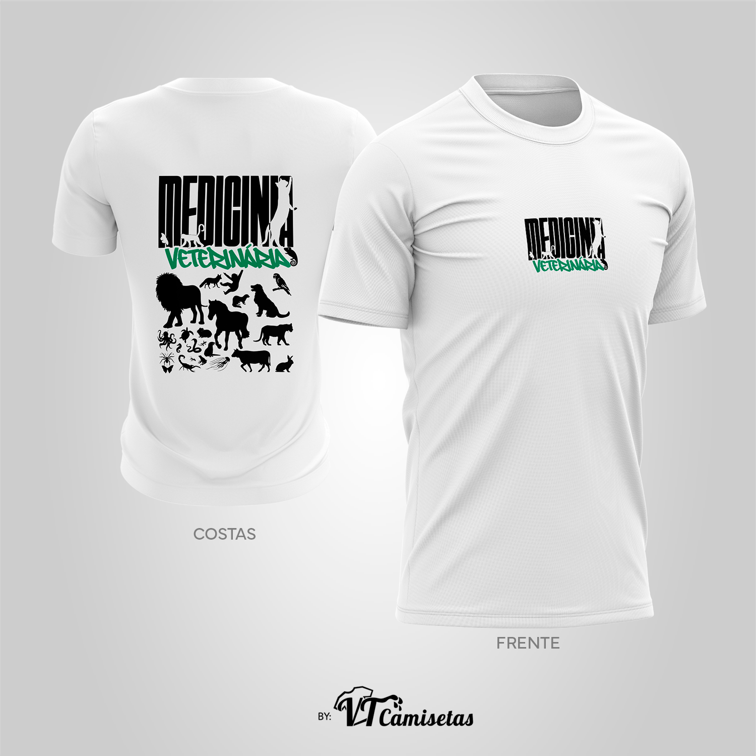 Camisa Universitária Medicina Veterinária 509